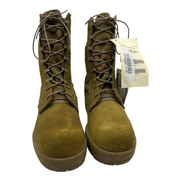 McRae Footwear Combat Boots 12R Vibram Sole Tan Military Tactical Hot Weather - Picture 9 of 15